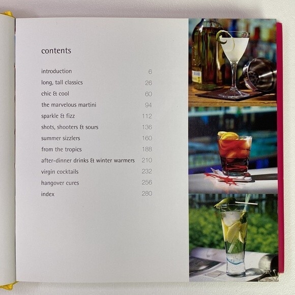 500 Cocktails - The Only Compendium You'll Ever Need Mini Hardcover by Sweetser - Picture 4 of 7